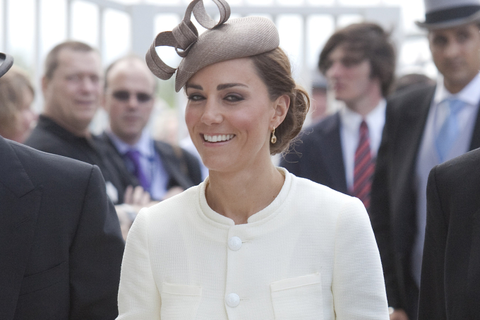 Queen Elizabeth and the British Royal Family attend the Epsom Races, Surrey, UK