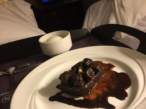 Sheraton''s Chocolate Caramel Brownie