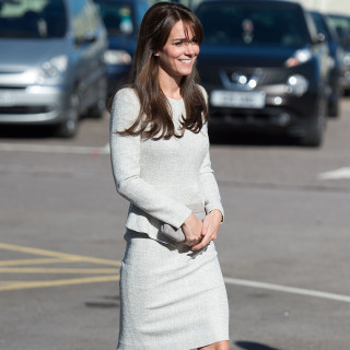 25 Sep 2015, Woking, Surrey, England, UK --- The Duchess of Cambridge visits HMP Send Women's Prison to join an addiction charity working to help prisoners addicted to drugs and alcohol and view the work carried out by the Rehabilitation of Addicted Prisoners Trust (RAPT) in Woking, Surrey, UK, on the 25th September 2015. Picture by Andrew Matthews/WPA-Pool Pictured: Duchess of Cambridge, Catherine, Kate Middleton --- Image by © Splash News/Splash News/Corbis