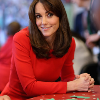 15 Dec 2015, London, England, UK --- The Duchess of Cambridge attends the Anna Freud Centre Family School Christmas party at the Anna Freud Centre, London, UK, on the 15th December 2015. Picture by Chris Jackson/WPA-Pool Pictured: Duchess of Cambridge, Catherine, Kate Middleton --- Image by © Splash News/Splash News/Corbis
