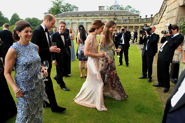 KING'S LYNN, ENGLAND - JUNE 22: HRH Prince William and Catherine, Duchess of Cambridge attend a gala dinner in support of East Anglia's Children's Hospices' nook appeal at Houghton Hall on June 22, 2016 in King's Lynn, England. (Photo by Stephen Pond/Getty Images)