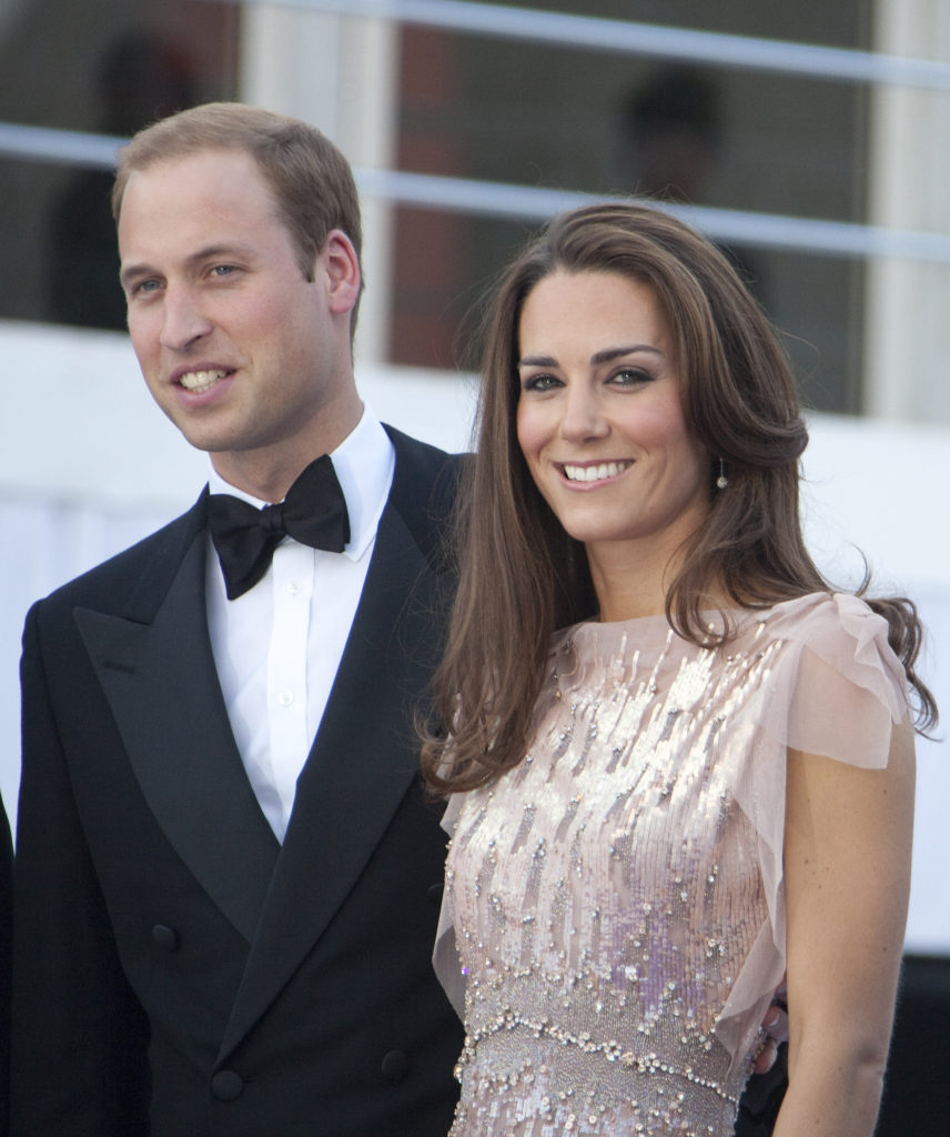 Gala dinner at Kensington Palace in London in aid of the ARK charity for children. Pictured: The Duke and Duchess of Cambridge, Prince William and Kate Middleton Ref: SPL286970 090611 Picture by: Allpix / Splash News Splash News and Pictures Los Angeles: 310-821-2666 New York: 212-619-2666 London: 870-934-2666 photodesk@splashnews.com